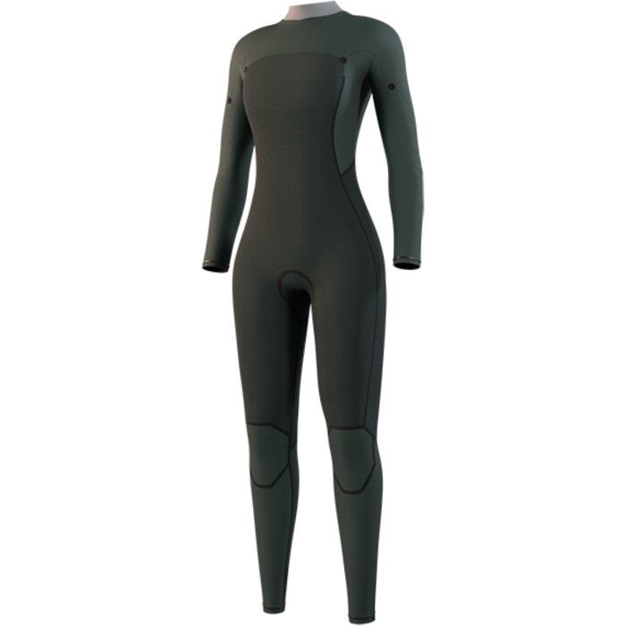 2025 Mystic Womens Haven 5/3mm Chest Zip Wetsuit 35000.250045 - Purple